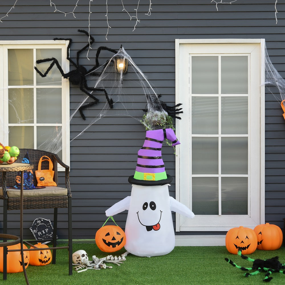 Inflatable Witch-Hat Ghost (1.2 m)