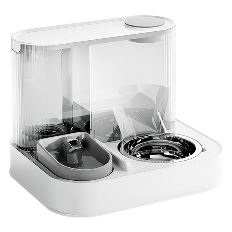 2-in-1 Automatic Pet Feeder & Water Dispenser