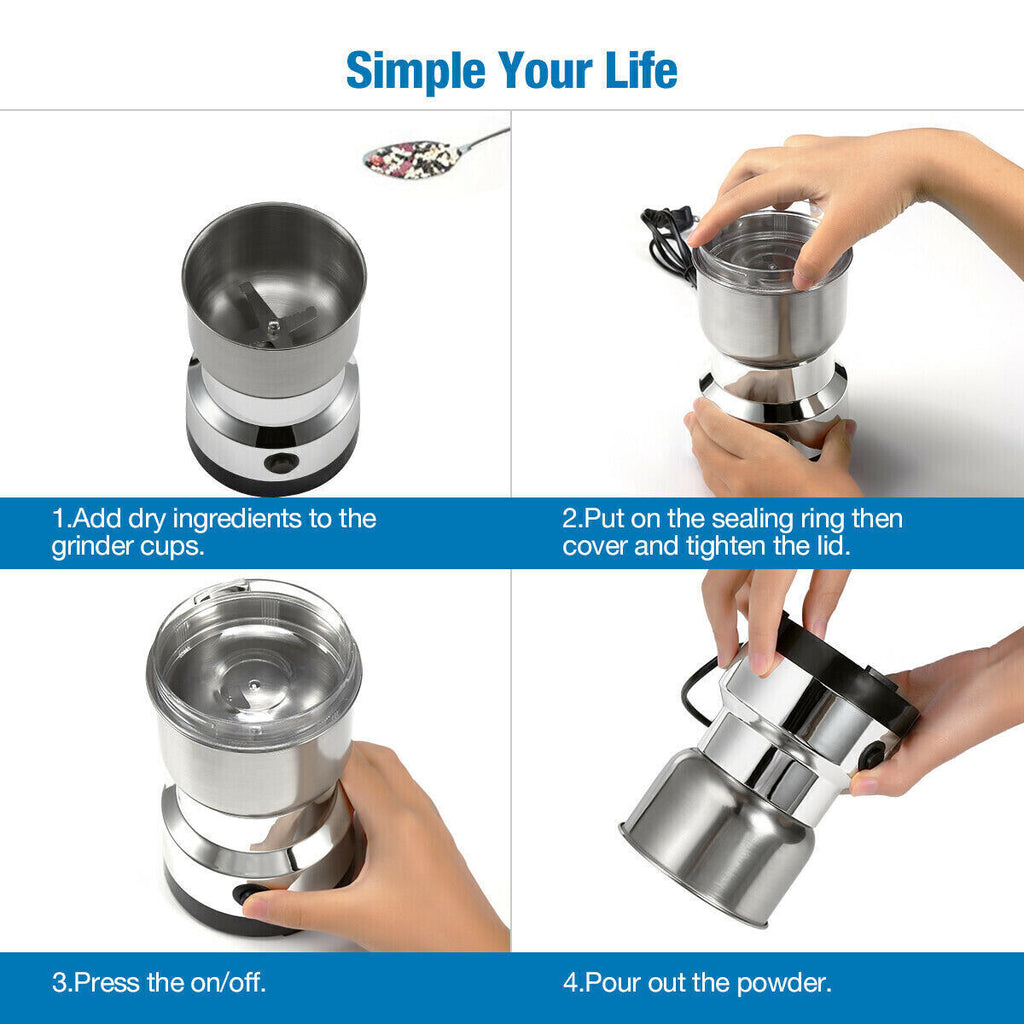 Electric Coffee & Spice Grinder