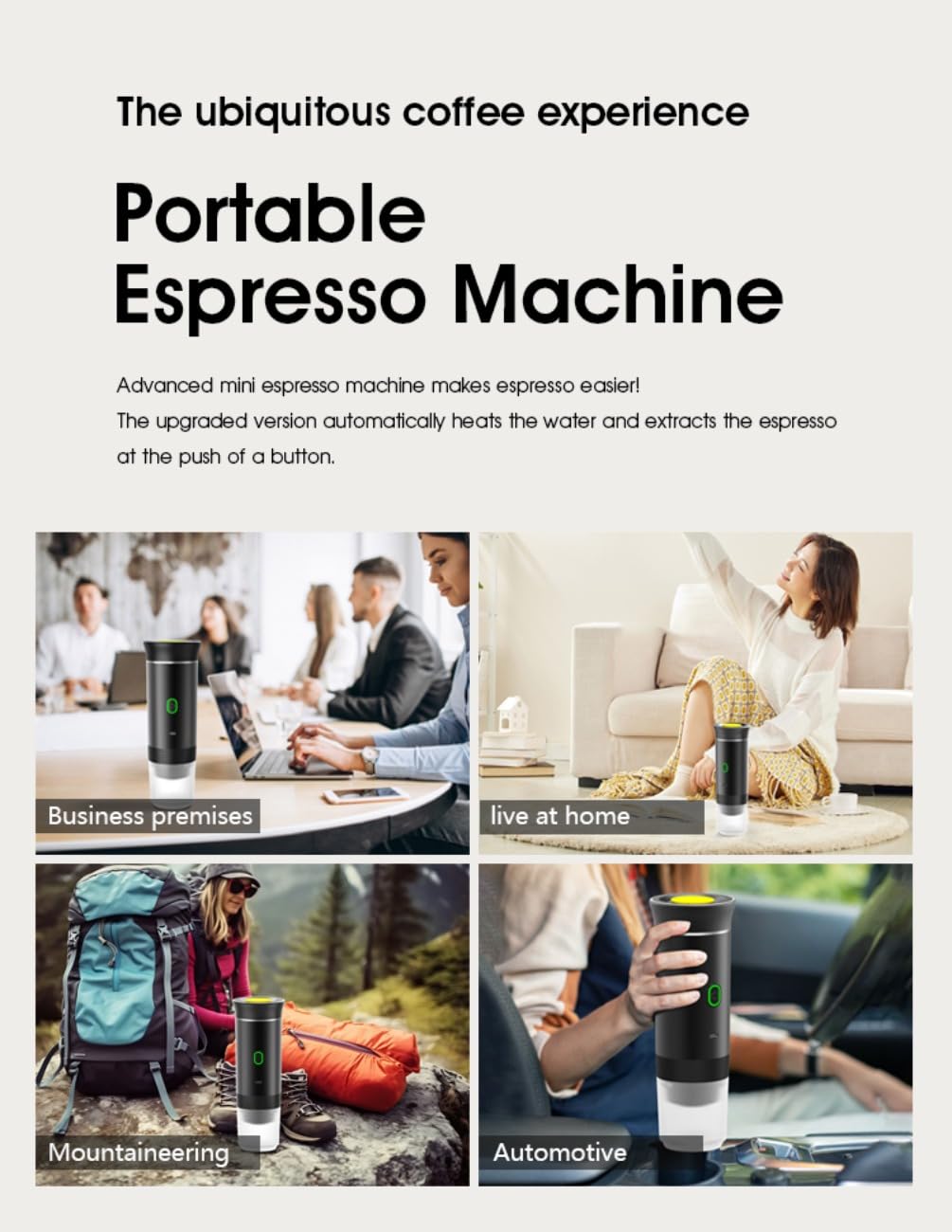 Espresso maker package contents