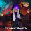 Animated Hanging Witch (183 cm)