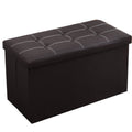 Folding Storage Ottoman Bench (76 cm)