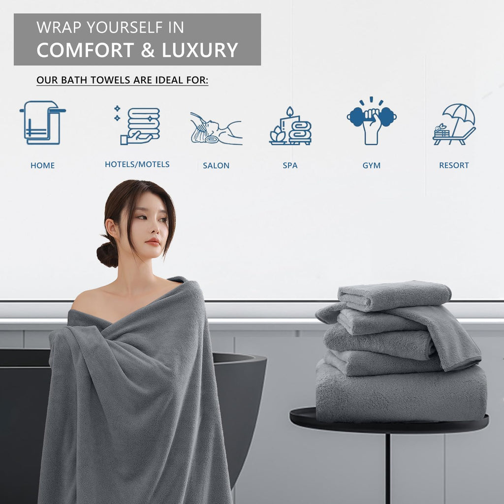 Soft towel features