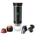 Portable espresso maker with accessories