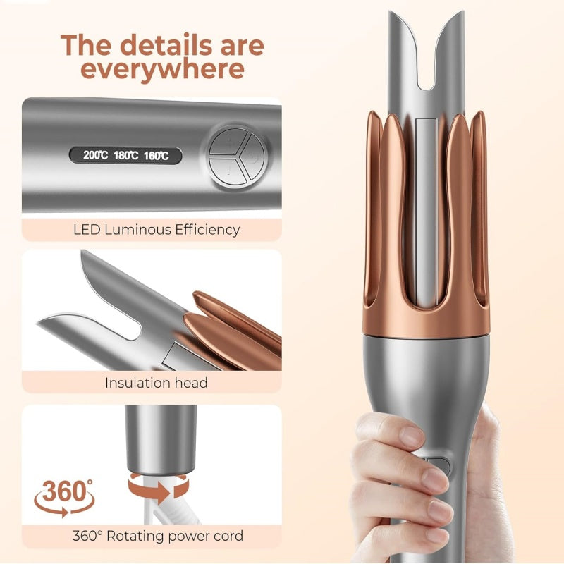 Automatic Cordless Hair Curler