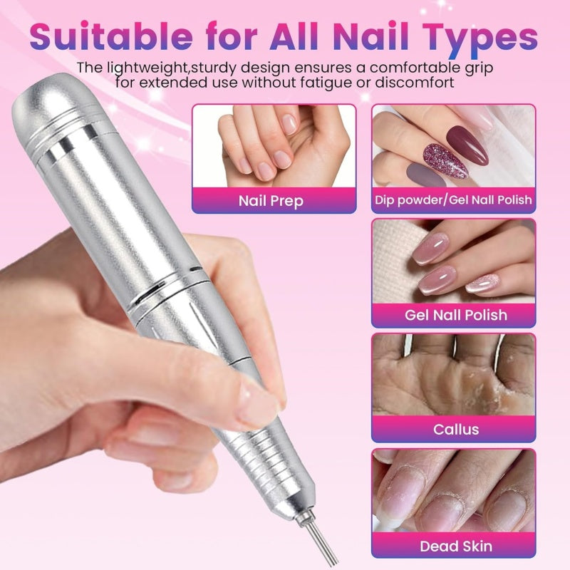 Rechargeable Electric Nail Drill
