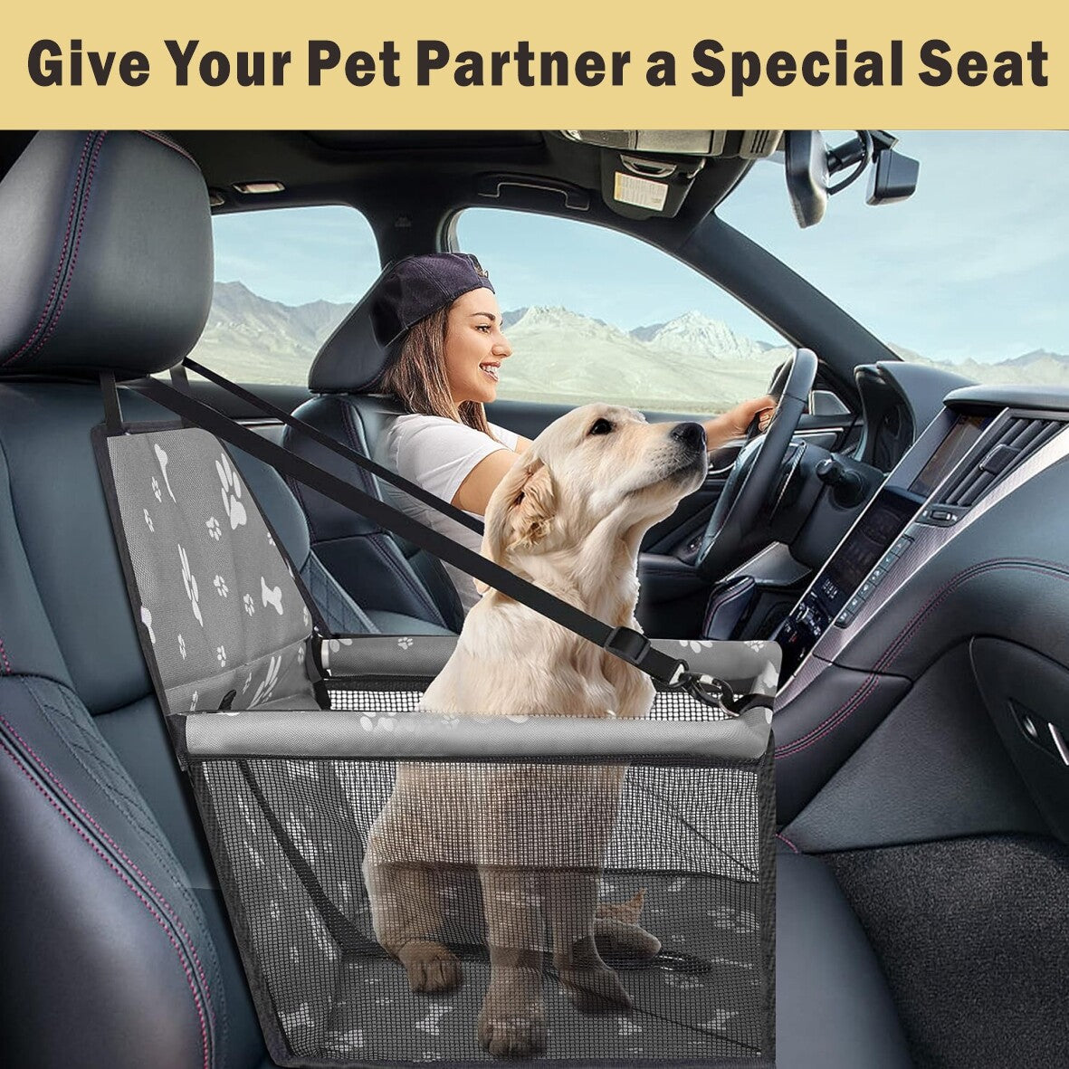 Dog Car Booster Seat
