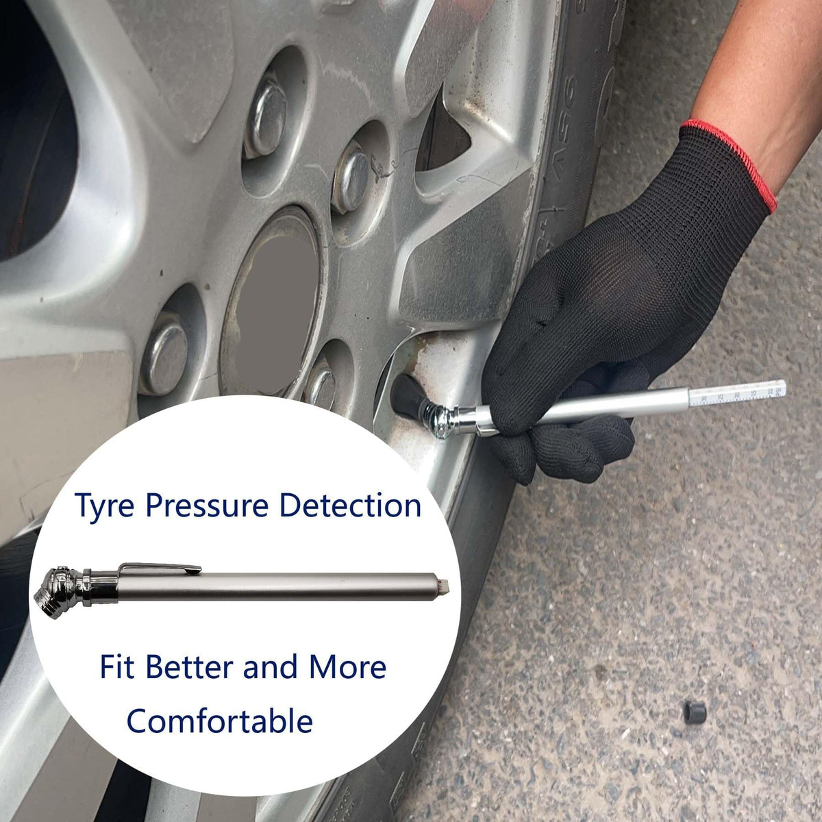 Tyre pressure gauge
