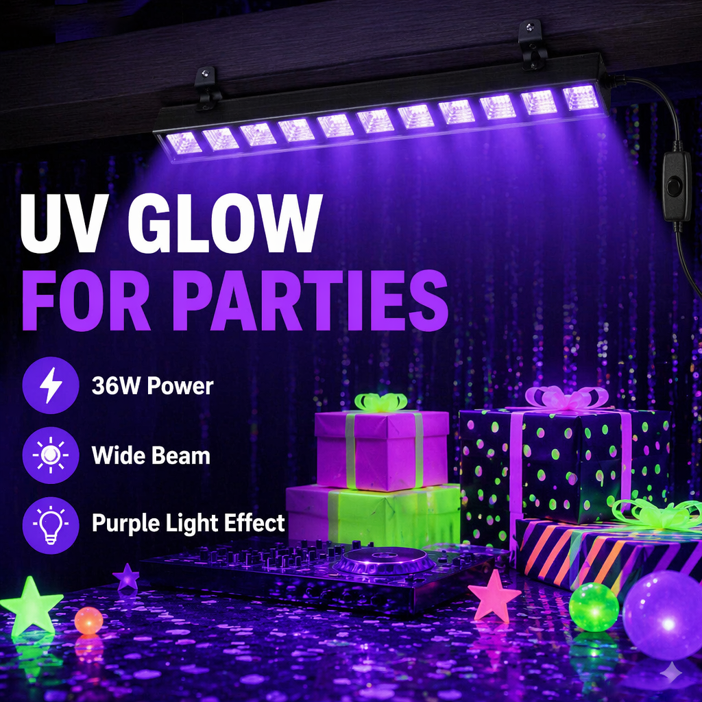 UV Blacklight LED Bar (36 W)